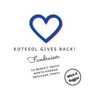 KOTESOL Gives Back: Fundraiser for TNKR