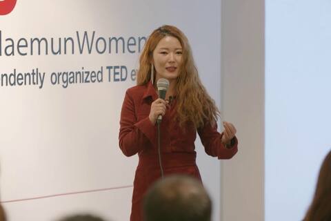 North Korean refugee advocates for Freedom Speakers International